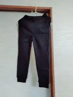 スウェット　黒　裏起毛　ズボン　ブラック　キッズ　子供