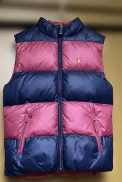 ラルフローレン　リバーシブルダウンベスト　160 小柄な方にも