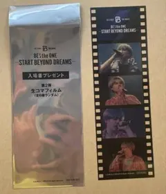 BE:FIRST 映画 特典 第2弾 生コマフィルム MANATO