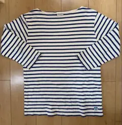 ORCIVAL オーシバル ボーダーカットソー サイズ3（メンズS）　ブルーのサムネイル