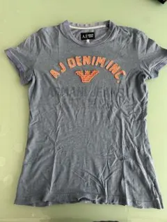 ARMANI JEANS AJ ロゴ Tシャツ ブルー　Mのサムネイル