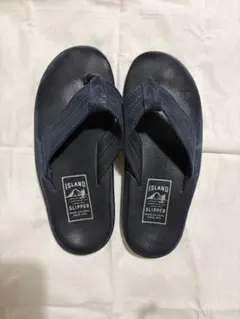 ISLAND SLIPPER アイランドスリッパ サンダル ネイビー サイズ8 - メルカリ