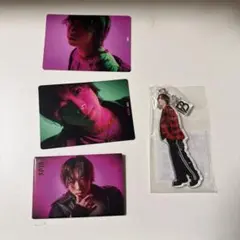 befirst ソウタMasterplanアクリルキーホルダー　缶バッジ　カード