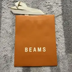 BEAMS オレンジショップ袋のサムネイル