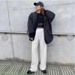 kaoru タックパンツ　Mサイズ