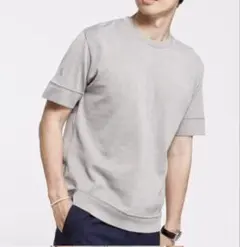 ナノユニバース（NANO universe） 思いきり洗える半袖ニット