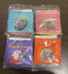 【新品ディズニー】　エコバッグ カプセルトイ 4種セット