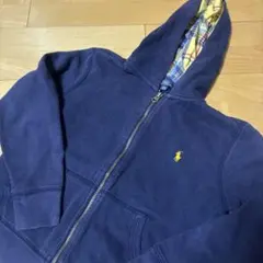 Polo by Ralph Lauren フード付きパーカー 140 ネイビー