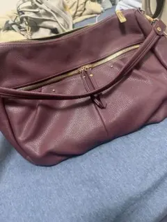 passage mignon ショルダーバッグ ボルドー　2wayのサムネイル