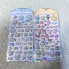 【正規品】サンリオ　シナモン　サンリオキャラクターズ　コットンパフィーシール