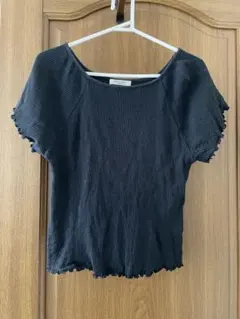 FREAK'S STORE 半袖 リブカットソー ブラックのサムネイル