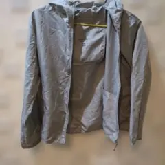 UNIQLO ポケッタブル パーカー 140 グレー