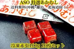 ASOこだわりあかむし 冷凍赤虫100g 20枚セット - メルカリ
