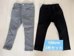 【2枚セット】ユニクロ・MPS パンツ ・レギンス　100