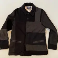 TIGRE BROCANTE パッチワークウールジャケット