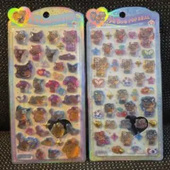 新作　正規品　サンリオ 日焼けキティ　うるちゅるPOPSEAL 2枚セット