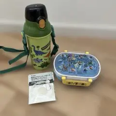 トイストーリー 弁当箱 恐竜 水筒 セット　スケーター　水筒用替パッキン付き