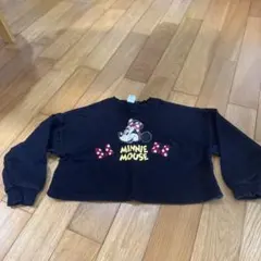 ミニーマウス クロップドトレーナー 130