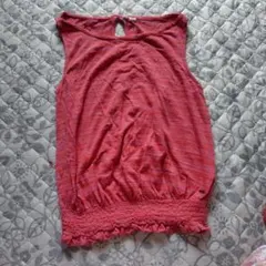 ロキシー ノースリーブ チュニック ピンクのサムネイル