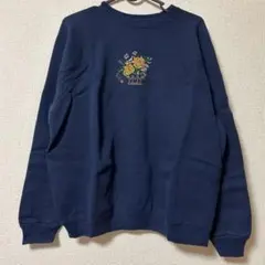 花刺繍 80s 90s スウェット 古着 Hanes HerWay ヴィンテージ