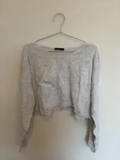 古着⭐︎BRANDY MELVILLE グレー 長袖トップス
