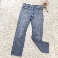 リーバイス 501 Harris Tweed デニムパンツ W25 ライトブルー