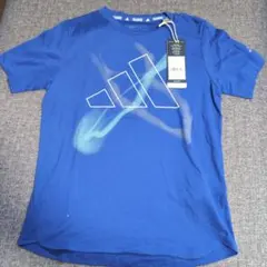 adidas 青 Tシャツ Aeroready