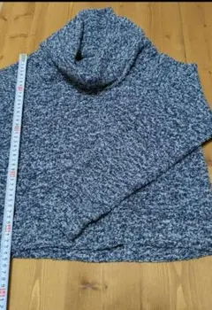 a.g.plus ニットセーター ネイビー系