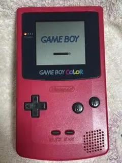 ゲームボーイカラー(GAME BOY COLOR) RED 本体