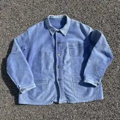 LE MONT ST MICHEL モンサンミッシェル　モールスキンカバーオール LE MONT ST MICHEL モンサンミッシェル 100周年記念 モールスキン