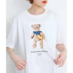 I am I in fact... 　くまによる虹の宴 Tシャツ サイズFのサムネイル