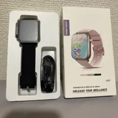 Lovame スマートウォッチ G89 本体 ブラック