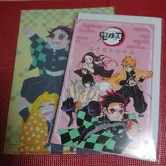 鬼滅の刃 ふきだしふせん クリアファイルセット