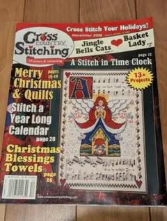Cross Country Stitching 2008年12月号クロスステッチ