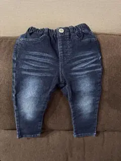 BREEZE あったかデニムパンツ サイズ90