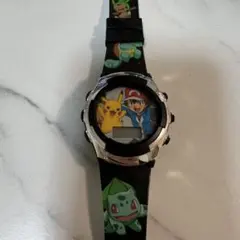 値下げ‼️ポケモン デジタルディスプレイウォッチ サトシとピカチュウ 男の子用