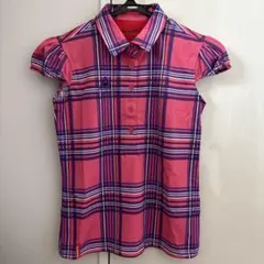 le coq sportif ゴルフシャツ Mサイズ ピンク系