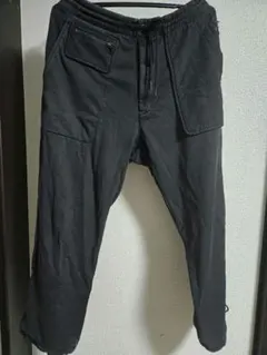 y-3 ブラック ワークパンツ カーゴパンツのサムネイル