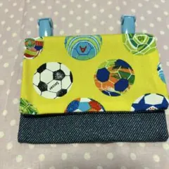 ハンドメイド⭐︎移動ポケット⭐︎サッカー