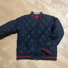 トミーヒルフィガー ダウンジャケット ネイビー 赤　リバーシブル