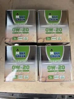 エンジンオイル MOLY GREEN SELECTION 0W-20 3L - メルカリ