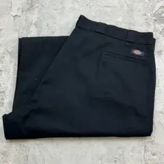 く*ろ様 Dickies　ディッキーズ　ワークパンツ　874　古着　ブラック　W