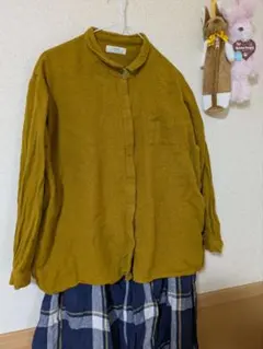 シサム工房 長袖シャツ コットン100%のサムネイル