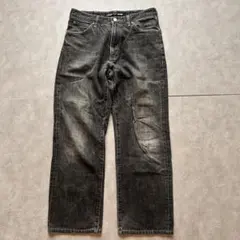 wrangler grunge fade denim pants blackのサムネイル