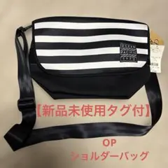 新品未使用タグ付OP ショルダーバッグ オーシャンパシフィック ブラック メンズのサムネイル