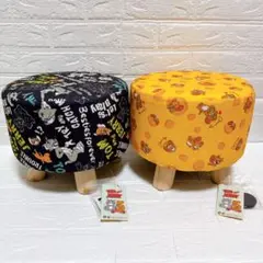 【新品✨】トムとジェリー スツール 全2種セット 収納 椅子 インテリア