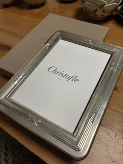 【未使用品】Christofle 写真立て シルバー