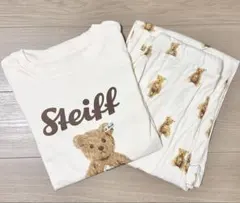 ★新品未使用　ジェラートピケ　ルームウェア　クマベア　Steiff テディベア