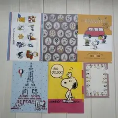 スヌーピー クリアファイル 6枚セット