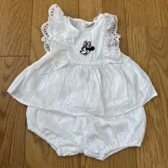 petit main ミニー刺繍　セットアップ80センチ